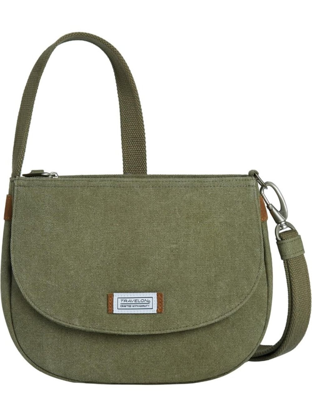 Anti-Theft Heritage Saddle Crossbody Bag | Stylish Travel Purse for Safety